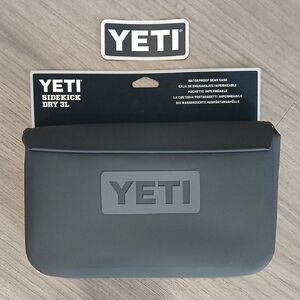 🔵YETI Sidekick Dry 3L in Charcoal Gray